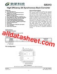 G5313 데이터시트(PDF) - Global Mixed-mode Technology Inc G5313 데이터시트(PDF)