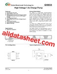 G5933 데이터시트(PDF) - Global Mixed-mode Technology Inc G5933 데이터시트(PDF)