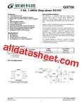G5756 데이터시트(PDF) - Global Mixed-mode Technology Inc G5756 데이터시트(PDF)