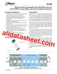 A1340 데이터시트(PDF) - Allegro MicroSystems A1340 데이터시트(PDF)