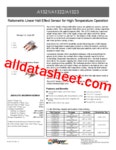 A1323 데이터시트(PDF) - Allegro MicroSystems A1323 데이터시트(PDF)