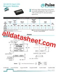 HX0068ANL 데이터시트(PDF) - Pulse A Technitrol Company HX0068ANL 데이터시트(PDF)