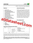 APW7505 Datasheet(PDF) - Anpec Electronics Coropration APW7505 Datasheet(PDF)