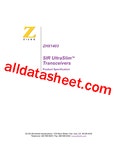 ZHX1403 데이터시트(PDF) - Zilog, Inc. ZHX1403 데이터시트(PDF)