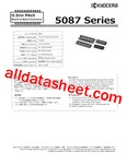 5087 데이터시트(PDF) - Kyocera Kinseki Corpotation 5087 데이터시트(PDF)