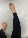155/46 인데 에어쿨링 0 사이즈 입었었는데 이건 2 사이즈 삿... REVIEW - 안다르 보들하고 편안하게 몸을 잡아줘서 딱 좋아요!! 155/46 인데... 