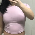 키가 작아서(153) 2사이즈로 사도 길지 않을까 걱정했는데 딱... 에어터치 기본?기 REVIEW - 안다르 키가 작아서(153) 2사이즈로 사도 길지... 