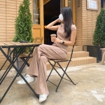 [스탭 리뷰] *SIZE : 167cm/52kg/안다르사이즈2~4/평소 타사이즈55 *TOP : 리브드 하 REVIEW - 안다르 [스탭 리뷰]  *SIZE : 167cm/52kg... 