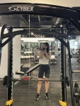 169/58kg - 에어쿨링 긴 레깅스 사이즈2입는데, 짧은건 처음이라 허벅지 찡길까봐 2,4사 REVIEW - 안다르 169/58kg - 에어쿨링 긴 레깅스... 
