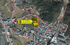 송천초등학교 운동장 대피소