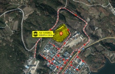 임동중학교 운동장 대피소