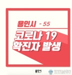 (속보)용신시 55번 코로나19 확진자, 남 24세 미국 뉴욕에서 입국