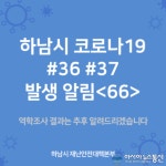 하남시청 코로나 36~37번 확진자 발생 &#039;망월동, 덕풍동 거주&#039;