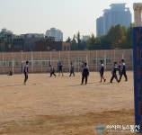 인천갈산중학교 체육시간에도 마스크는 필수 모범