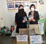 동암초 학부모동아리, 십정2동에 코로나 방역물품 등 기탁