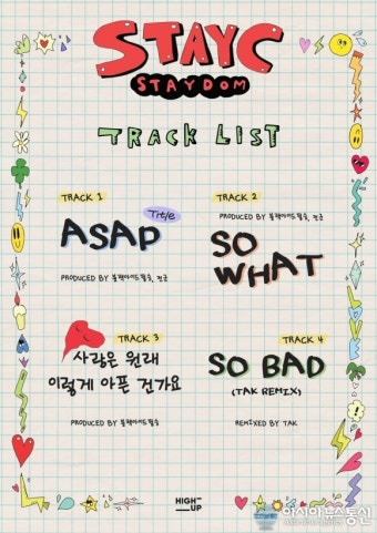 스테이씨(STAYC), 2nd 싱글 트랙리스트 공개
