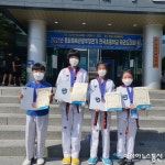 대전흥룡초등학교 태권도부, 전국대회서 연이은 ‘금빛 발차기’