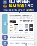 통영시, 전국 최초 택시요금 모바일결제(비대면) 본격 시행