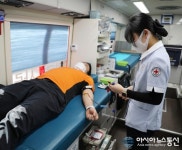 마산소방서, 생명 나눔 ‘사랑의 헌혈’ 동참