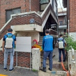 수원시 권선구보건소, 침수피해지역 방역·소독