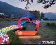 밤에 피는 장미, 상동 체육공원 LED장미 및 경관조명 설치