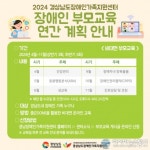 경남도 “장애부모 교육을 통해 부모님 마음을 지켜드립니다”