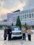 구리시, 인창경로식당에 재가노인식사 배달 차량 전달