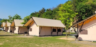 글램핑장 | 시설안내 | 안성시 다목적야영장 | 안성시 문화관광