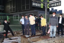 현장스케치 - 안양시 소통시장실