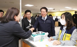 현장스케치 - 안양시 소통시장실