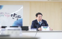 현장스케치 - 안양시 소통시장실