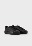 Sneakers in deerskin with embellished sole | Man | Giorgio Armani Sneakers In Deerskin With Embellished Sole for Men | Giorgio Armani