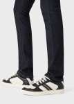 J18 Slim-fit, mercerised comfort denim jeans | Woman | Emporio Armani J18 Slim Fit, Mercerised Comfort Denim Jeans for Women... 