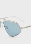 Irregular-shaped men’s sunglasses | EMPORIO ARMANI Man