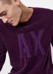 AXロゴ　ニットプルオーバー | ARMANI EXCHANGE メンズ