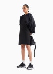 Graphic Series short dress in ASV organic cotton | EMPORIO ARMANI Woman
