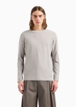 Jacquard jersey jumper | EMPORIO ARMANI Man