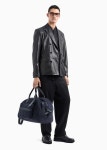 Single-breasted jacket in cupro | GIORGIO ARMANI Man
