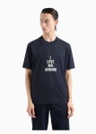 Lightweight jersey T-shirt with I love Mr Armani ASV print | EMPORIO ARMANI Man