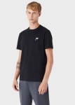Mercerised-jersey T-shirt with eagle and Emoji patches | EMPORIO ARMANI Man