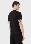 Tシャツ テンセル混紡ジャージー製 r-EAcreateロゴ刺繍 | EMPORIO ARMANI メンズ