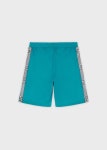 Junior Logo Series cotton board shorts | EMPORIO ARMANI Man