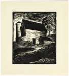 House - print #46 of 52 in the 1936 Calendar of The Chicago Society of Artists | The Art Institute of Chicago