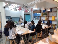 달콤한 유혹 마카롱 필링 클래스 후기 < 공지사항 < 공지사항< 청년아지트 나와유 청년아지트 나와유