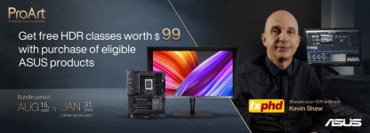 ASUS Event -ASUS x fxphd - Get free HDR classes with the purchases of eligible products (SG) ASUS x fxphd - Get free HDR classes... 