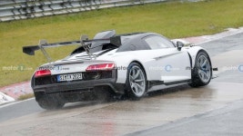아우디 R8 GT3 기반 하드코어 로드카? 테스트 모습 - 오토스파이넷 아우디 R8 GT3 기반 하드코어 로드카? 테스트 모습