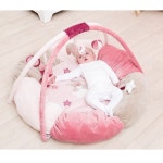 Nattou - Nina, Jade & Lili Baby Gym Round Pink - Babyshop.com