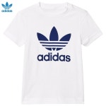 adidas Originals - White Logo Tee - Babyshop.com