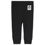 Mini Rodini - Solid Rib Leggings Black - Babyshop.com