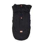 Najell - Winter Cover Footmuff Matte Black - Babyshop.com